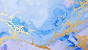 Ethereal Swirls of Colorful Chaos – free AI stock image