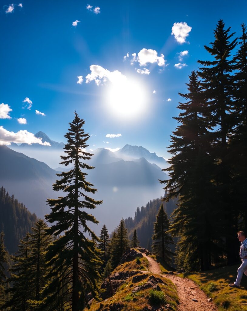 Exploring the Serene Himalayan Mountains – free AI stock image