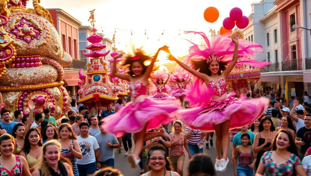 Festival of Movement and Color – free AI stock image