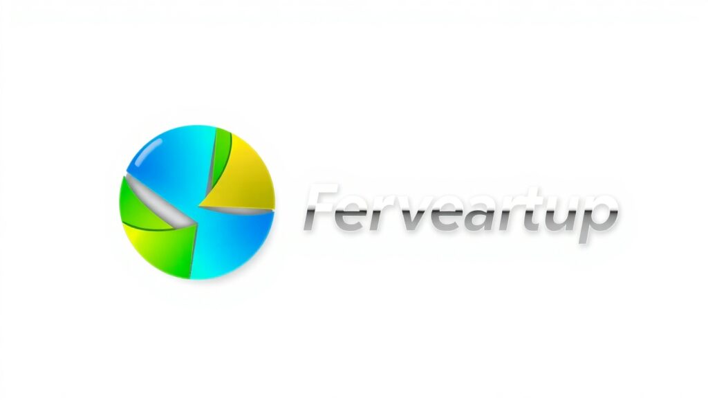 Futuristic Renewable Energy Logo Design – free AI stock image