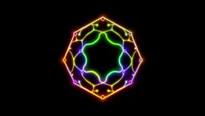 Futuristic Tech Logo Design – free AI stock image