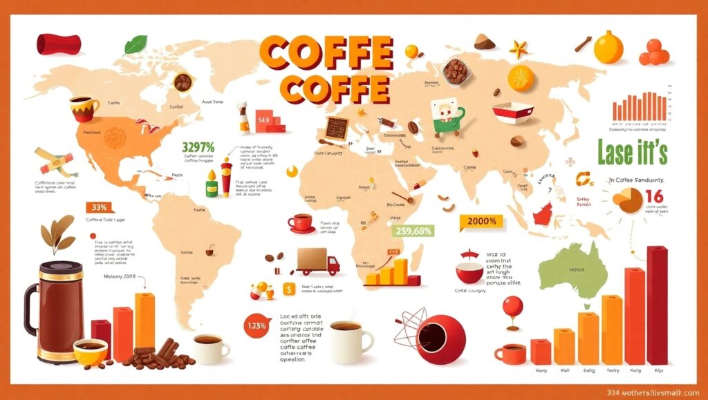 Global Coffee Consumption Trends – free AI stock image