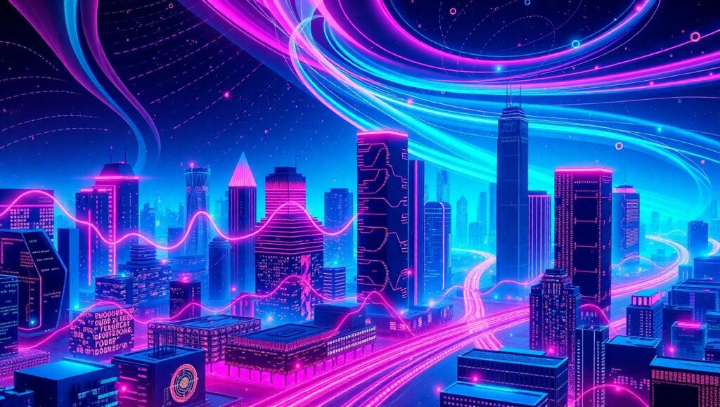 Global Internet Usage Visualization – free AI stock image