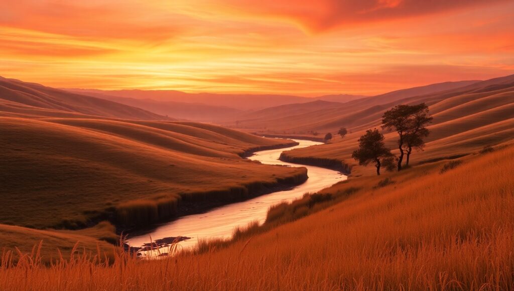 Golden Serenity in Bronze Tones – free AI stock image