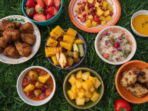 A Group of Friends Enjoying a Picnic – free AI stock image