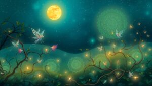 Harmony of Nature and Spirit – free AI stock image