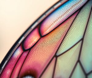 Incredible Details of a Butterfly Wing – free AI stock image