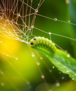 Insect World: The Beauty of Macro Photography – free AI stock image