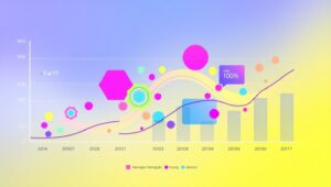 Internet Use vs. Mental Health Trends – free AI stock image