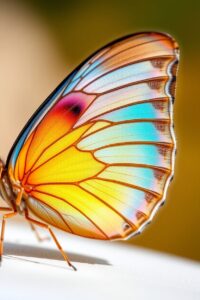 Intricate Details of a Butterfly Wing – free AI stock image