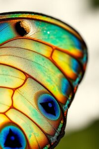 Intricate Details of a Butterfly Wing – free AI stock image