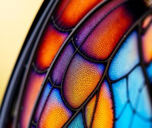 Intricate Details of a Butterfly’s Wing – free AI stock image