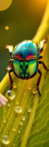 Intricate Insect World in Macro Focus – free AI stock image