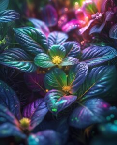 Intricate Patterns of Nature’s Textures – free AI stock image