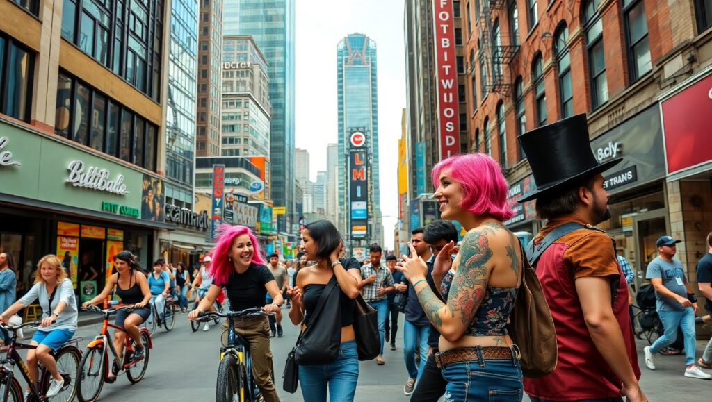 Life in the Urban Jungle – free AI stock image