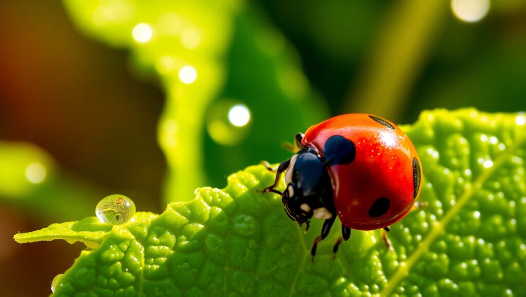 Macro Marvel of Nature – free AI stock image