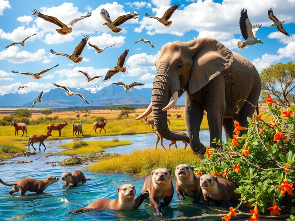 Majestic Animals in Their Natural Habitat – free AI stock image