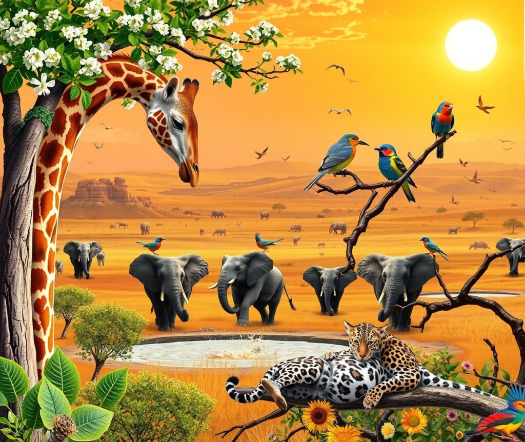 Majestic Animals in Their Natural Habitat – free AI stock image