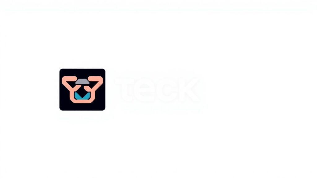 Minimalistic Tech Startup Logo Design – free AI stock image