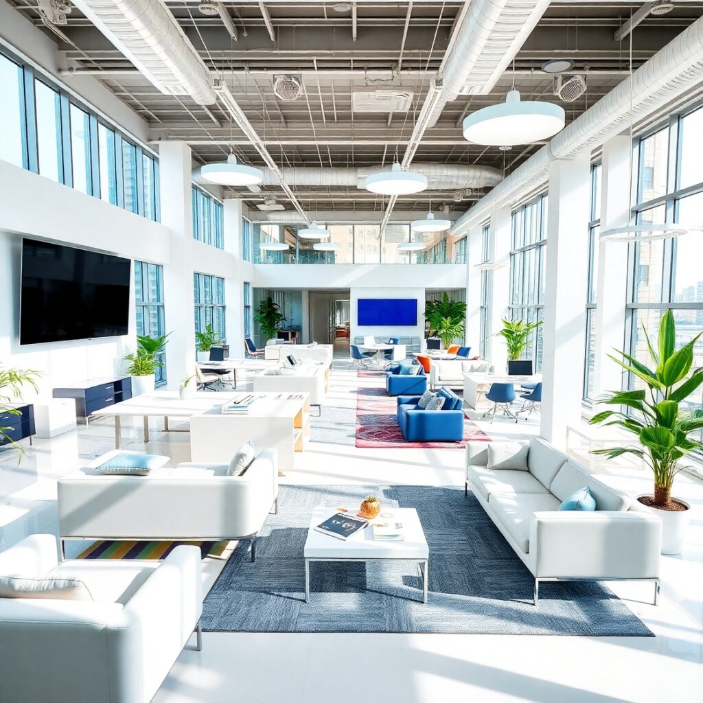 A Modern Office Space for Dynamic Business Teams – free AI stock image