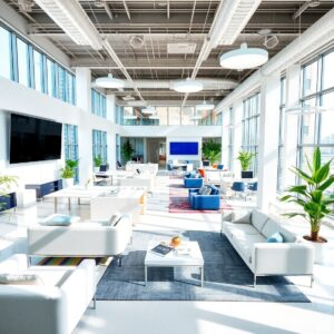 A Modern Office Space for Dynamic Business Teams – free AI stock image