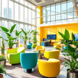 Modern Office Space for Innovative Business – free AI stock image