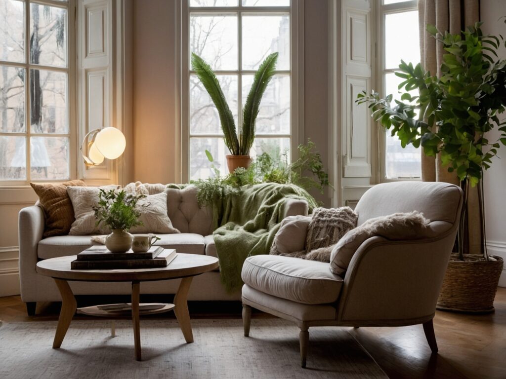 Morning Coffee Ritual in a Cozy Apartment – free AI stock image