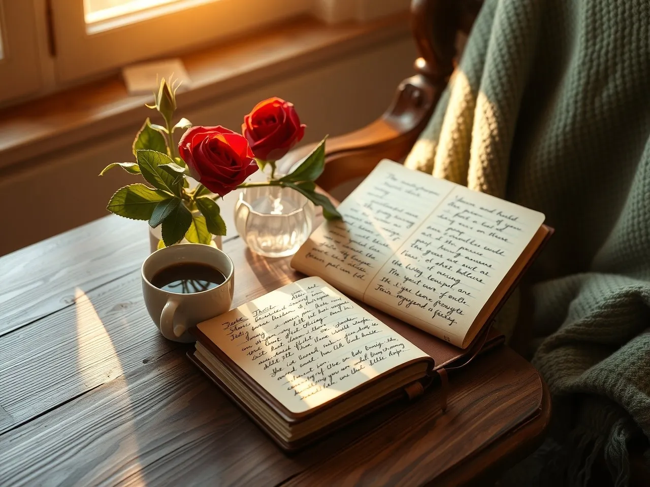 Morning Rituals: Coffee and Journaling at Home