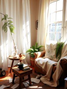Morning Routine in a Cozy Apartment – free AI stock image