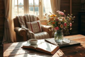 Morning Routine of a Cozy Lifestyle – free AI stock image
