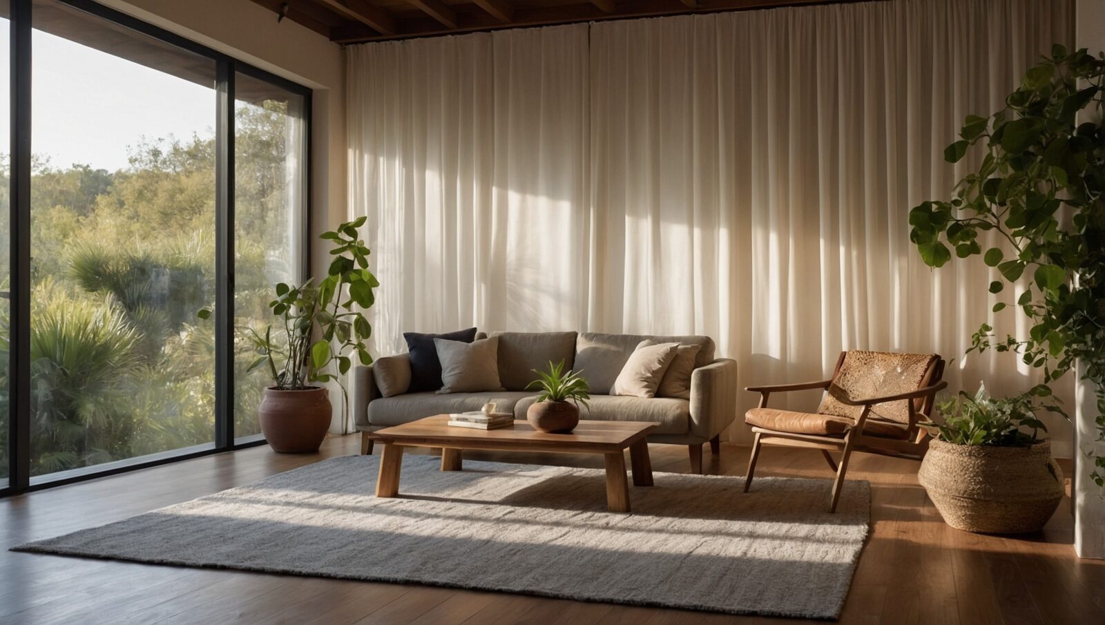 morning yoga routine in a sunlit room