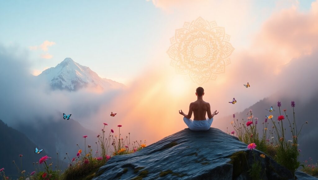 Mystical Harmony in Nature – free AI stock image