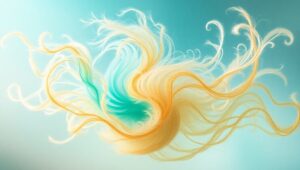 Nature’s Flow: A Biomorphic Dream – free AI stock image