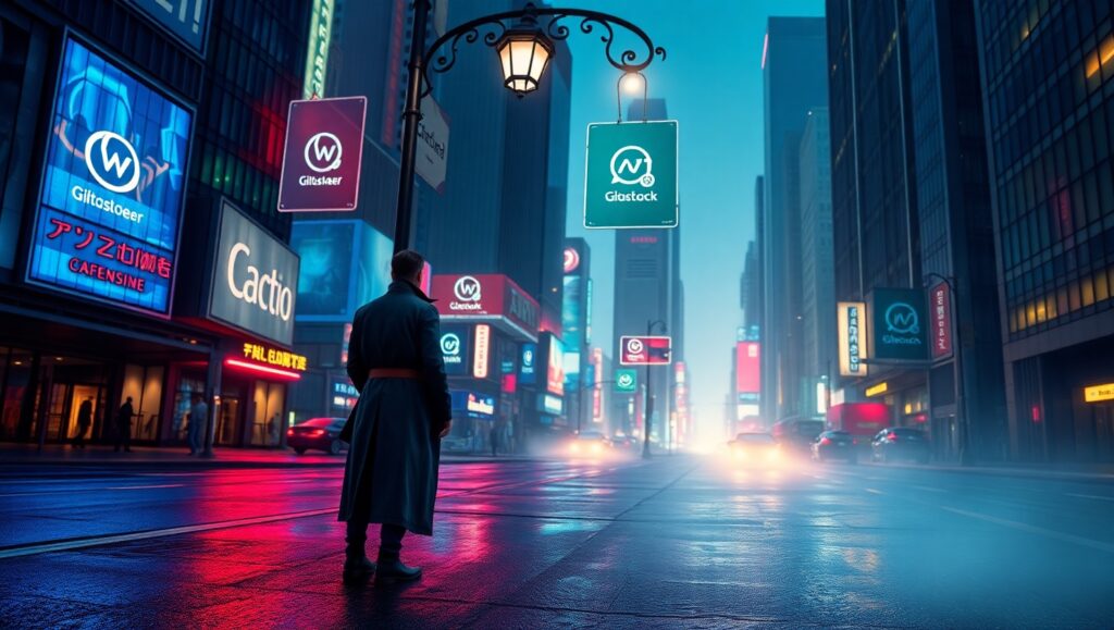 Neon Dreams of Tomorrow – free AI stock image
