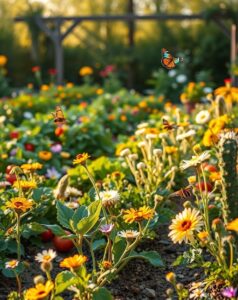 Nourishing Nature: A Wellness Garden – free AI stock image