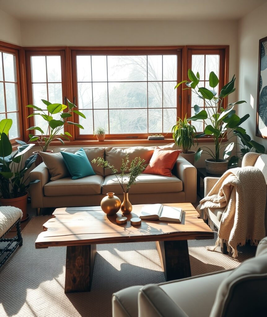 Relaxing in a Cozy Home Environment – free AI stock image