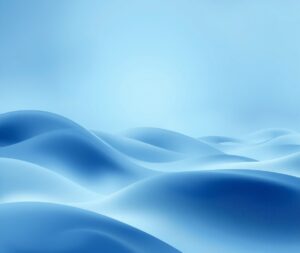 Serene Blue Abstract Background with Waves – free AI stock image