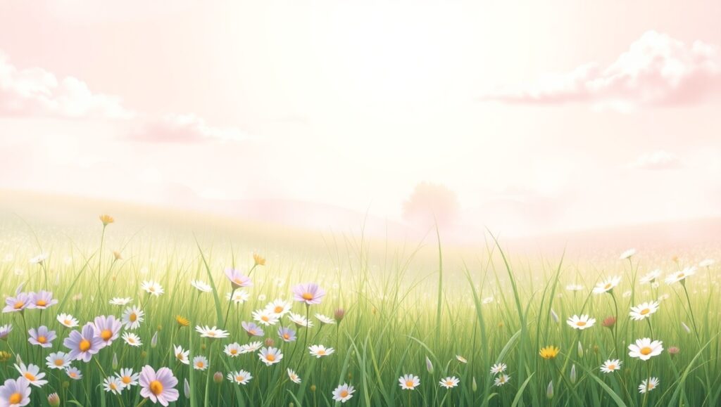 Serene Elegance in Pastel Hues – free AI stock image