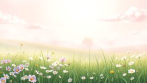 Serene Elegance in Pastel Hues – free AI stock image