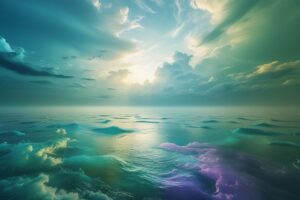 Serene Mindscape of Tranquility – free AI stock image