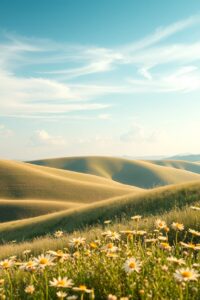 Serene Natural Background with Soft Colors – free AI stock image