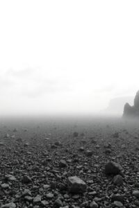 Shades of Gray: Abstract Monochrome Landscape – free AI stock image