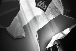 Shadows and Light in Monochrome – free AI stock image