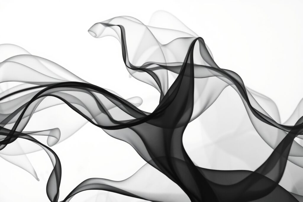 Shadows and Light in Monochrome Elegance – free AI stock image