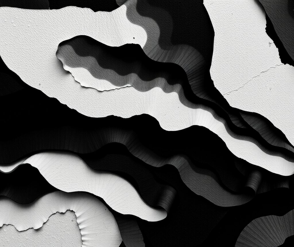 Shadows and Light in Monochrome Harmony – free AI stock image