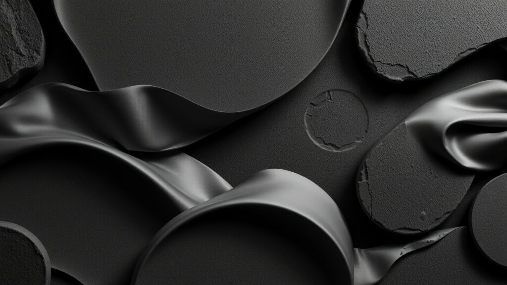 Shadows and Shapes in Monochrome Elegance – free AI stock image