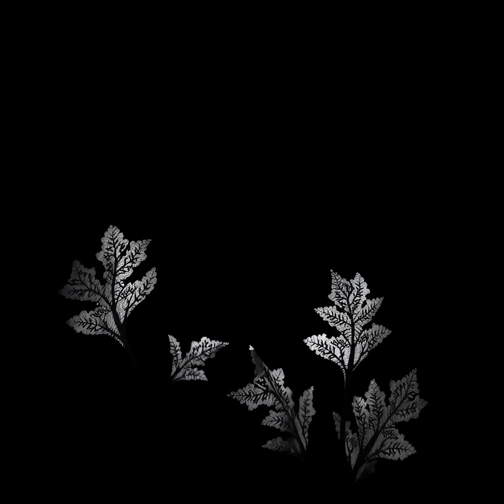 Shadows and Silhouettes in Monochrome – free AI stock image