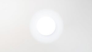 Simple Circle on Soft Background – free AI stock image