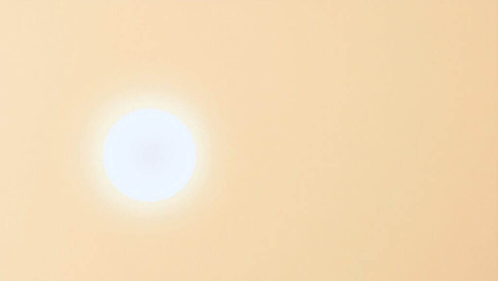 Solitude in Minimalism – free AI stock image