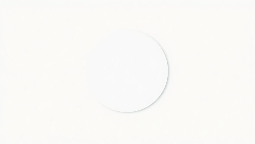 Solitude in Minimalism – free AI stock image